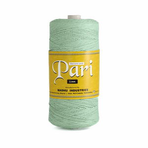 1mm Single Strand | Mint Green | 750 Metres | 1kg Spool | Cotton |No 35