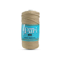 3mm Braided | Beige | 200-250Meters | 1 Kg Spool| Cotton | No 30