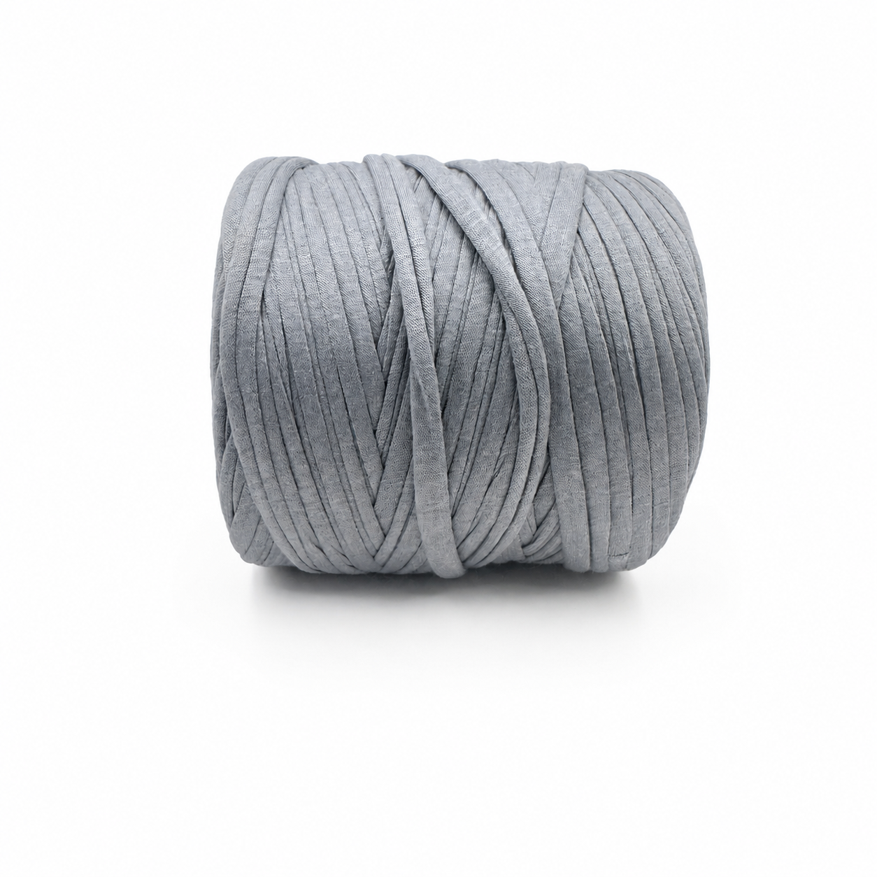 Soft Tshirt Yarn | 500grams | Steel Grey Colour | Perfect for Macrame, Crochet & DIY Project