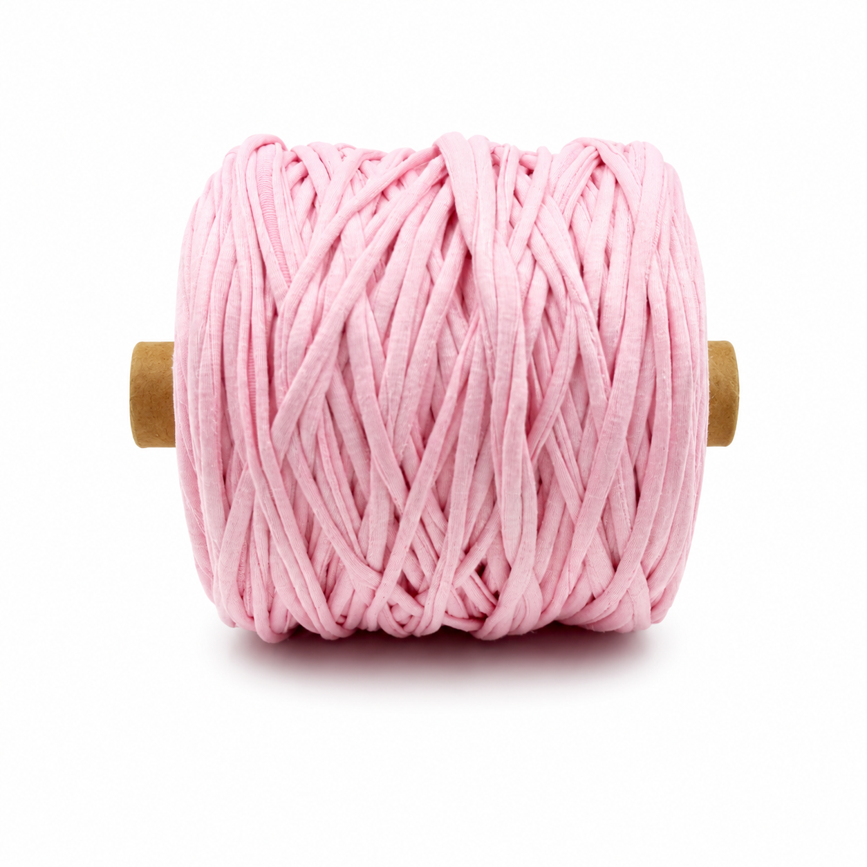 Soft TShirt Yarn Roll | 500grams |Bubble Gum Pink | Perfect for Macramé, Crochet & DIY Projects