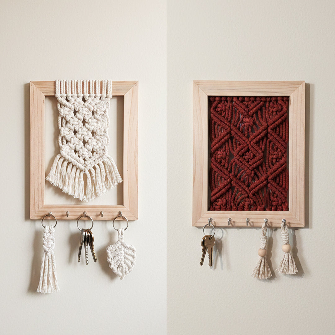 Wooden Keychain Display Bar