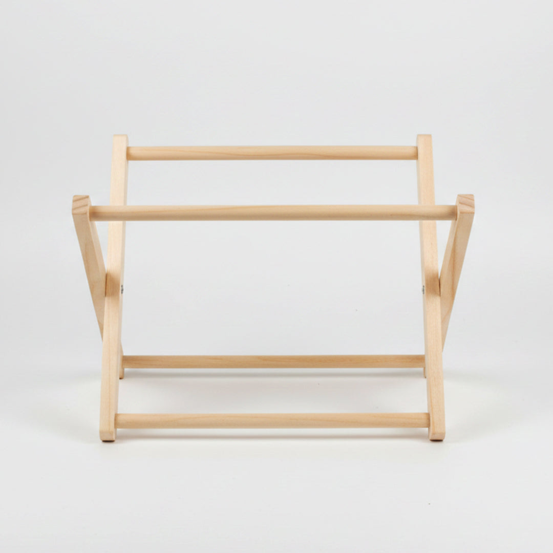 Foldable Wooden Magazine Holder Stand