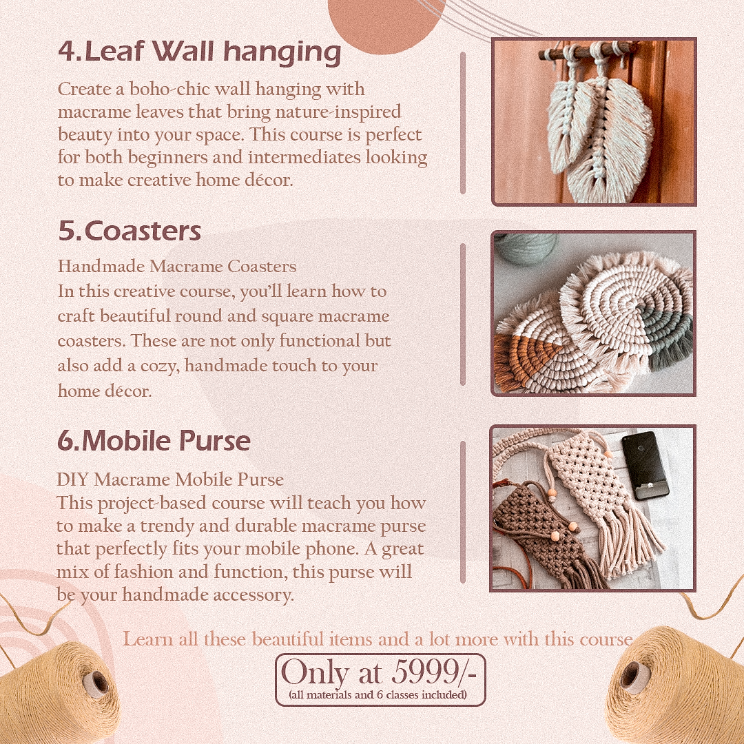 Macrame Master Course