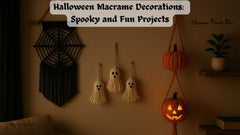 Halloween Macrame Decorations: Spooky and Fun Projects