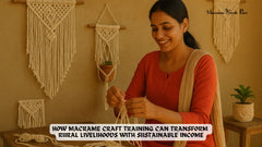How Macrame Craft Training Can Transform Rural Livelihoods with Sustainable Income