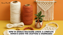 How to Source Macrame Cords: A Complete Buyer’s Guide for Crafters & Businesses.