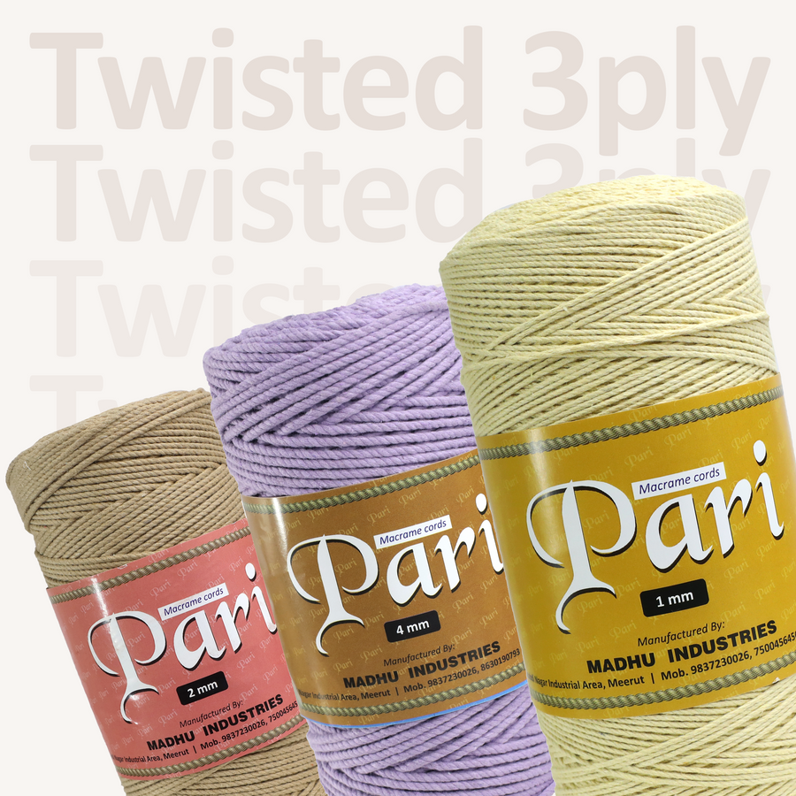 Twisted (3ply) Cords
