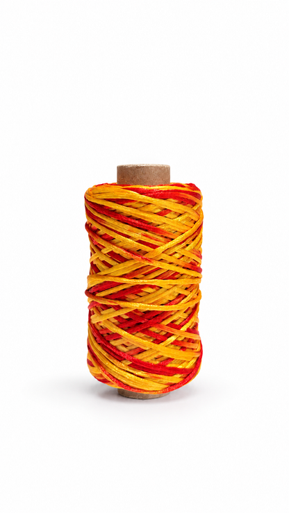 Malai Dori | Sunset Glow Colour | Shiny Decorative Cord | Spool