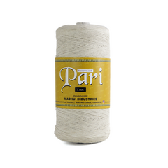 1mm Single Strand | Off White | 750 Metres | 1kg Spool | Cotton |No 04