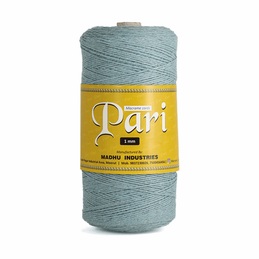 1mm Single Strand | Mint Blue | 750 Metres | 1kg Spool | Cotton |No 25