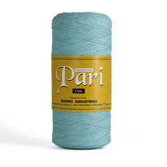 1mm Single Strand | Aqua Blue | 750 Metres | 1kg Spool | Cotton | No 40