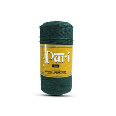 1mm Twisted (3Ply) | Forest Green | 750 Metres | 1kg Spool | Cotton | No 10