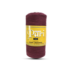 1mm Twisted (3Ply) | Wine | 750 Metres | 1kg Spool | Cotton | No 29