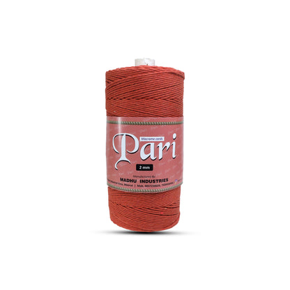 2mm Single Strand | Rust | 350 - 400 Metres | 1kg Spool | Cotton | No 28