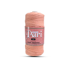 2mm Single Strand | Pastel Orange | 350 - 400 Metres | 1kg Spool | Cotton | No 34