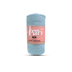 2mm Twisted (3Ply) | Mint Blue | 350 - 400 Metres | 1kg Spool | Cotton | No 25