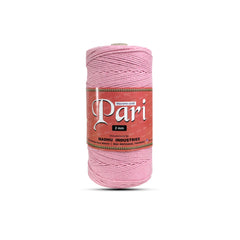 2mm Twisted (3Ply) | Bubblegum Pink | 350 - 400 Metres | 1kg Spool | Cotton | No 26