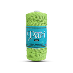 3mm Single Strand | Parrot Green | 200 - 250 Metres | 1kg Spool | Cotton | No 13