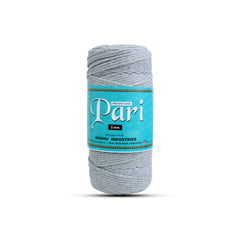 3mm Single Strand | Steel Grey | 200 - 250 Metres | 1kg Spool | Cotton | No 24