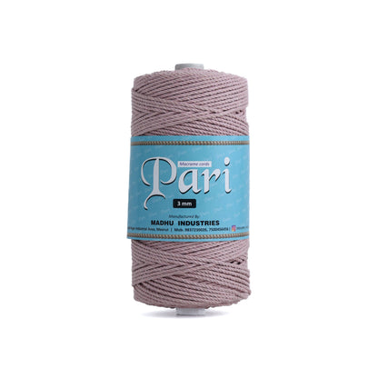 3mm Twisted (3Ply) | Baby Pink | 200 - 250 Metres | 1kg Spool | Cotton | No 18