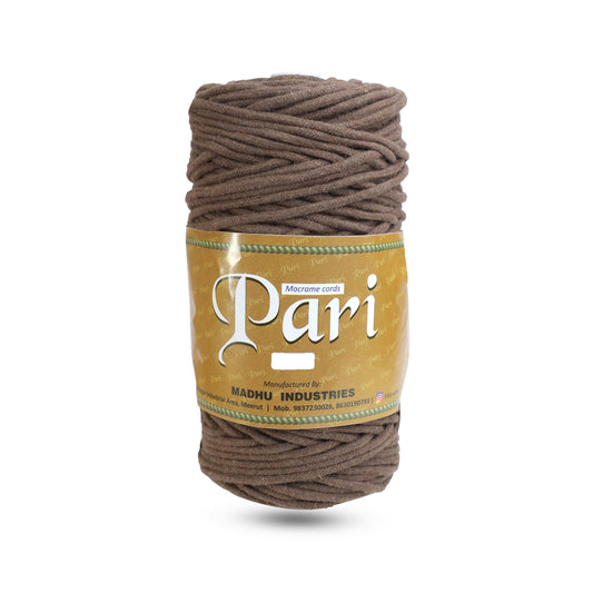 4mm Braided | Coffee Brown| 140 Meters | 1Kg Spool | Cotton | No 05