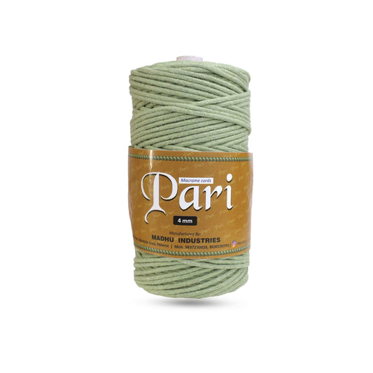 4mm Braided | Olive Green | 140 Meters | 1Kg Spool | Cotton | No 14