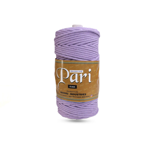 4mm Braided | Lavender | 140 Meters | 1Kg Spool | Cotton | No 31