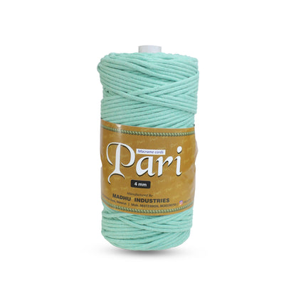 4mm Braided | Mint Green | 140 Meters | 1Kg Spool | Cotton | No 35