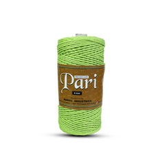 4mm Single Strand | Parrot Green | 150 Metres | 1kg Spool | Cotton  |No 13