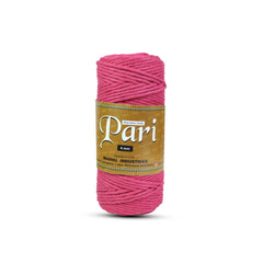 4mm Single Strand | Hot Pink | 150 Metres | 1kg Spool | Cotton  |No 16