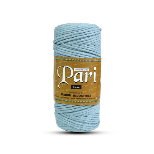 4mm Single Strand | Mint Blue | 150 Metres | 1kg Spool | Cotton  |No 25