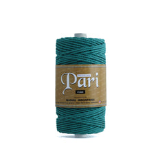 4mm Twisted (3Ply) | Sea Green | 150 Metres | 1kg Spool | Cotton | No 12