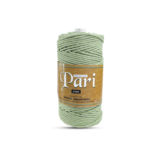 4mm Twisted (3Ply) | Olive Green | 150 Metres | 1kg Spool | Cotton | No 14