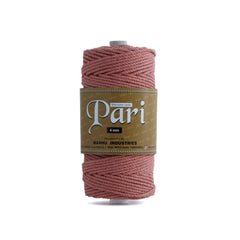 4mm Twisted (3Ply) | Peach | 150 Metres | 1kg Spool | Cotton | No 17