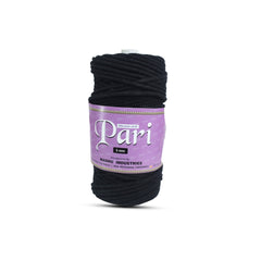 5mm Braided | Black | Approx 100 Metres | 1kg Spool | Cotton | No 01