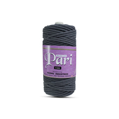 5mm Braided | Dark Grey | Approx 100 Metres | 1kg Spool | Cotton | No 02