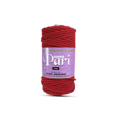 5mm Braided | Red | Approx 100 Metres | 1kg Spool | Cotton | No 15