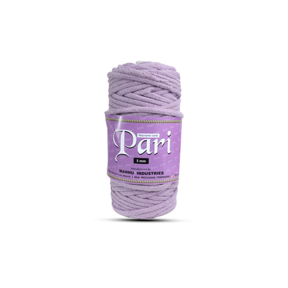 5mm Braided | Lavender | Approx 100 Metres | 1kg Spool | Cotton | No 31