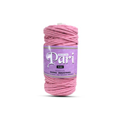 5mm Braided | Bright Pink | Approx 100 Metres | 1kg Spool | Cotton | No 33