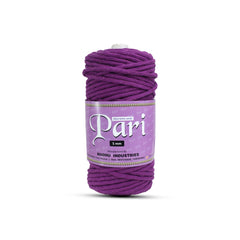 5mm Braided | Reddish Purple | Approx 100 Metres | 1kg Spool | Cotton | No 36