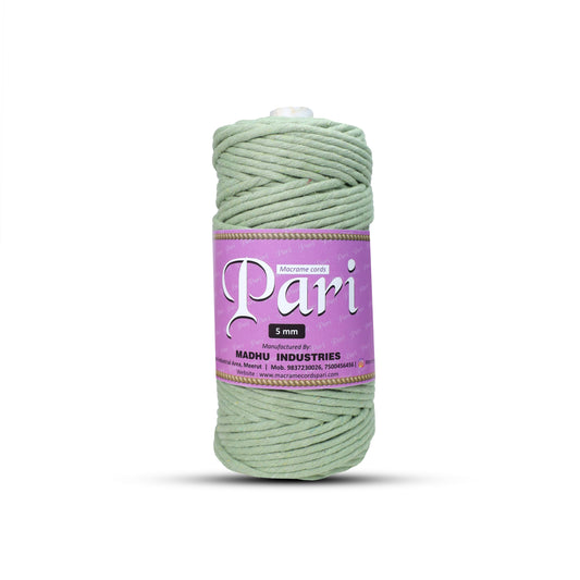 5mm Single Strand | Olive Green | Approx 100 Metres | 1kg Spool | Cotton | No 14