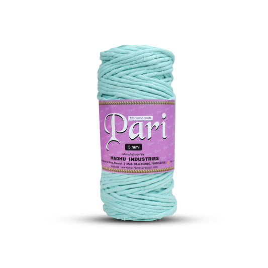 5mm Single Strand | Mint Green | Approx 100 Metres | 1kg Spool | Cotton | No 35