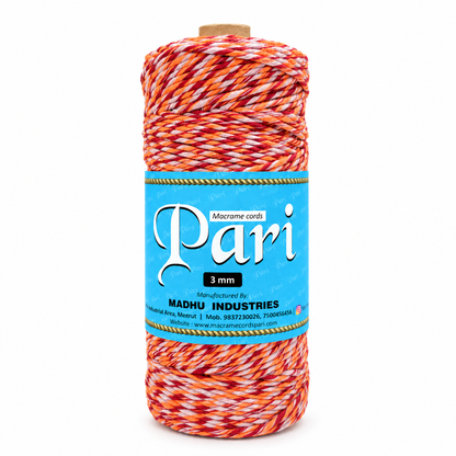 3mm Single Strand Multicolor | Tropical Sunrise | Approx 200 - 250 Metres | 1kg Spool