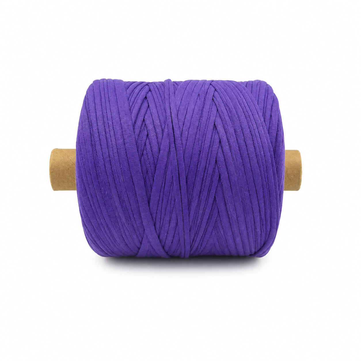 Soft Tshirt Yarn Roll | 500grams | Purple Colour | Perfect for Macrame, Crochet & DIY project