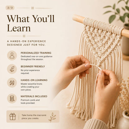 Personalized Macrame Workshop