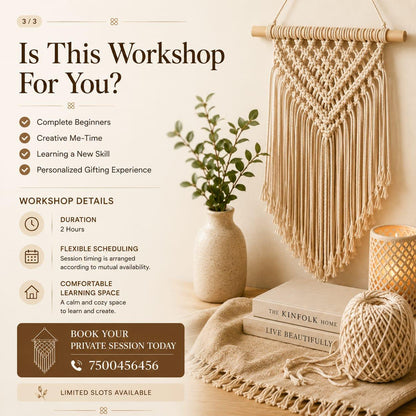 Personalized Macrame Workshop