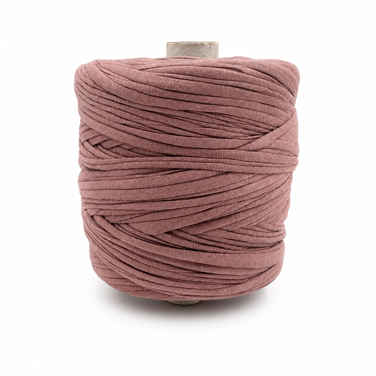 Soft TShirt Yarn Roll | 500grams| Peach Colour| Perfect for Macramé, Crochet & DIY Projects