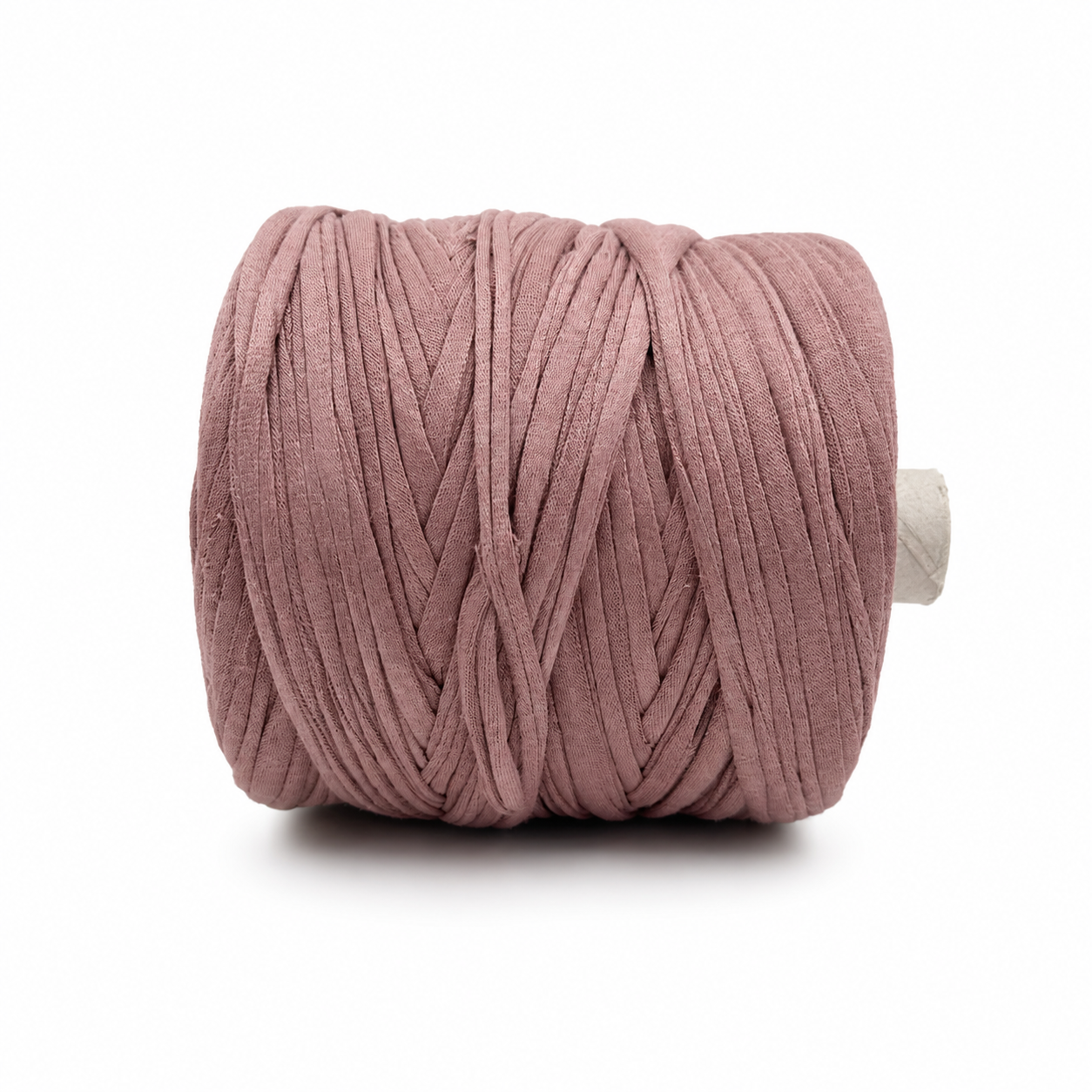 Soft TShirt Yarn Roll | 500grams| Peach Colour| Perfect for Macramé, Crochet & DIY Projects