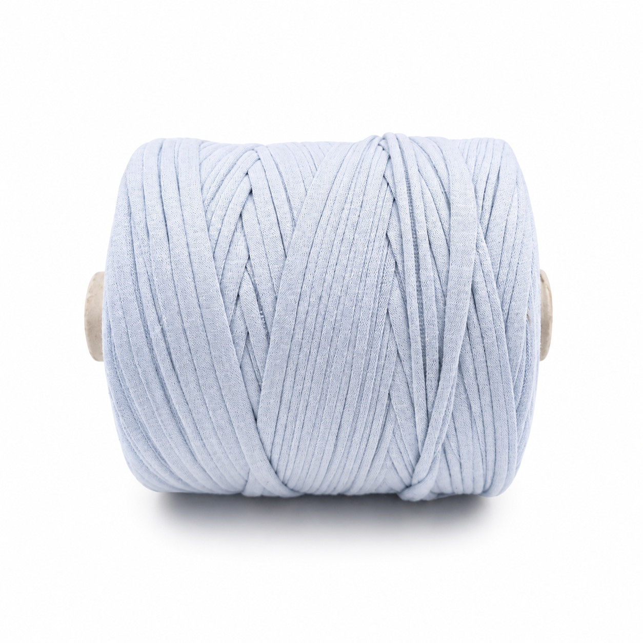 Soft TShirt Yarn Roll | 500grams| Ice Blue Colour| Perfect for Macramé, Crochet & DIY Projects