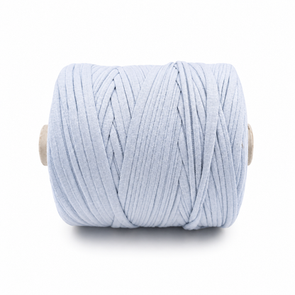 Soft TShirt Yarn Roll | 500grams| Ice Blue Colour| Perfect for Macramé, Crochet & DIY Projects
